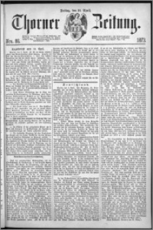 Thorner Zeitung 1873, Nro. 86