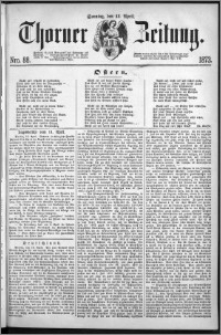 Thorner Zeitung 1873, Nro. 88