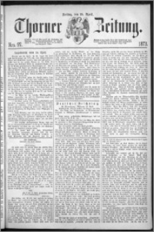 Thorner Zeitung 1873, Nro. 97
