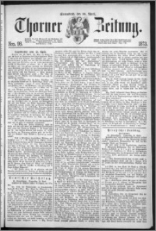 Thorner Zeitung 1873, Nro. 98