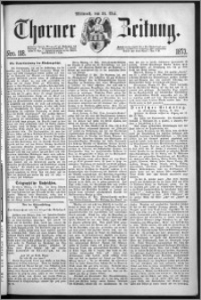 Thorner Zeitung 1873, Nro. 118