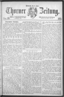 Thorner Zeitung 1873, Nro. 128