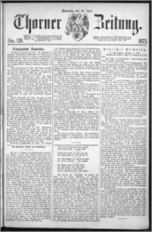 Thorner Zeitung 1873, Nro. 138 + Beilage