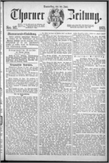 Thorner Zeitung 1873, Nro. 147