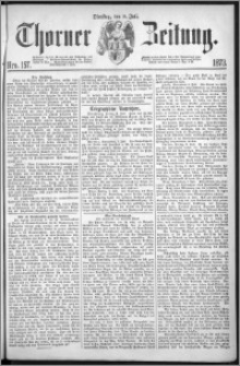 Thorner Zeitung 1873, Nro. 157
