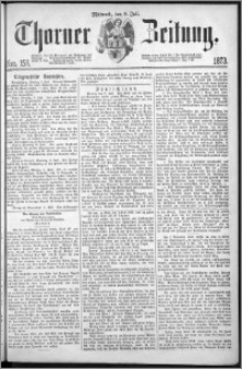 Thorner Zeitung 1873, Nro. 158