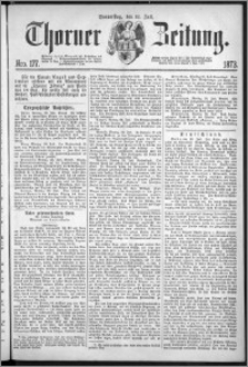Thorner Zeitung 1873, Nro. 177