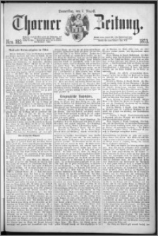 Thorner Zeitung 1873, Nro. 183