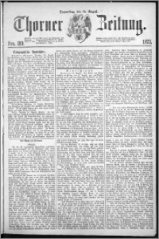 Thorner Zeitung 1873, Nro. 189