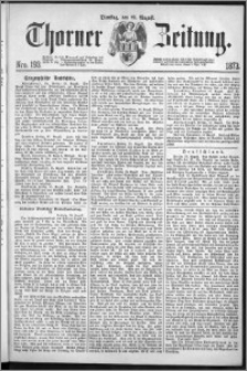 Thorner Zeitung 1873, Nro. 193 + Extra Beilage