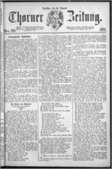 Thorner Zeitung 1873, Nro. 199