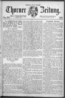 Thorner Zeitung 1873, Nro. 204 + Beilage, Extra Beilage