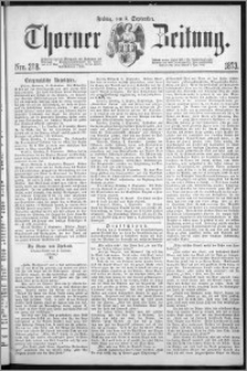 Thorner Zeitung 1873, Nro. 208
