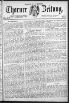 Thorner Zeitung 1873, Nro. 209