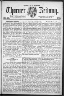 Thorner Zeitung 1873, Nro. 218