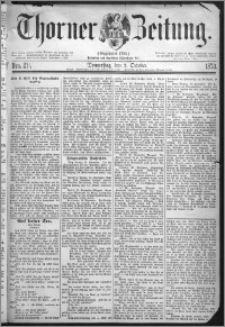 Thorner Zeitung 1873, Nro. 231