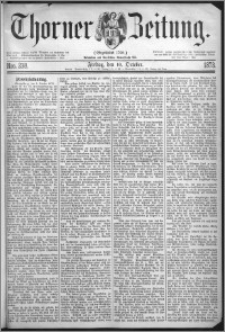 Thorner Zeitung 1873, Nro. 238