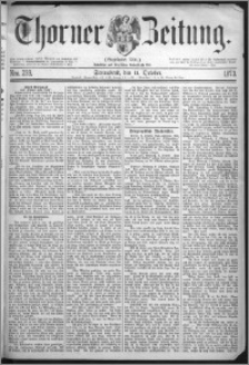 Thorner Zeitung 1873, Nro. 239