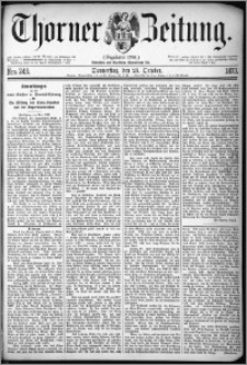 Thorner Zeitung 1873, Nro. 249