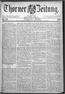 Thorner Zeitung 1873, Nro. 258