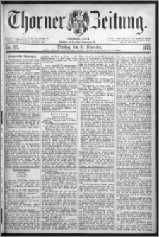 Thorner Zeitung 1873, Nro. 277