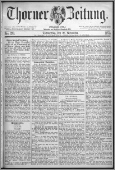 Thorner Zeitung 1873, Nro. 279