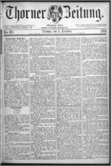 Thorner Zeitung 1873, Nro. 283