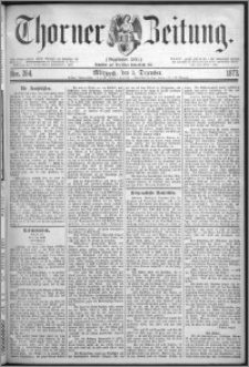 Thorner Zeitung 1873, Nro. 284