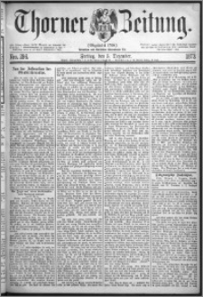 Thorner Zeitung 1873, Nro. 286