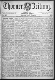 Thorner Zeitung 1873, Nro. 288 + Beilage