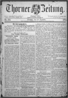 Thorner Zeitung 1873, Nro. 295