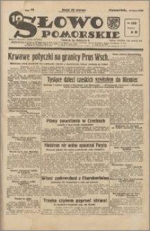 Słowo Pomorskie 1939.07.13 R.19 nr 158