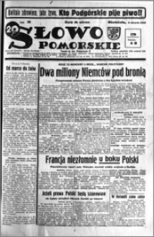Słowo Pomorskie 1939.08.06 R.19 nr 179