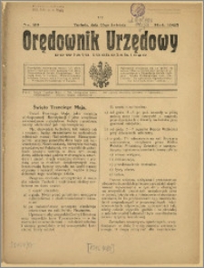 Orędownik Urzędowy Powiatu Tucholskiego 1925, Nr 29