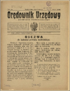 Orędownik Urzędowy Powiatu Tucholskiego 1925, Nr 31