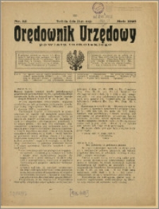 Orędownik Urzędowy Powiatu Tucholskiego 1925, Nr 35
