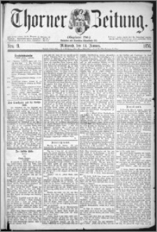 Thorner Zeitung 1876, Nro. 9