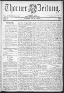 Thorner Zeitung 1876, Nro. 21