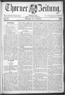 Thorner Zeitung 1876, Nro. 27