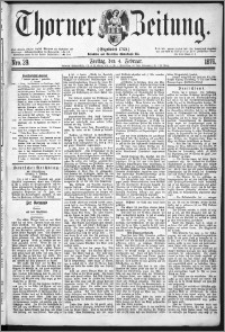 Thorner Zeitung 1876, Nro. 29