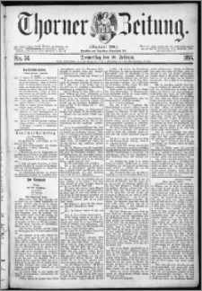 Thorner Zeitung 1876, Nro. 34