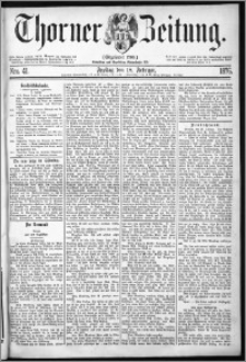Thorner Zeitung 1876, Nro. 41