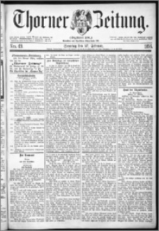 Thorner Zeitung 1876, Nro. 49