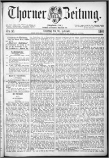 Thorner Zeitung 1876, Nro. 50