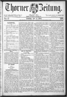 Thorner Zeitung 1876, Nro. 67