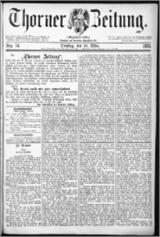Thorner Zeitung 1876, Nro. 74