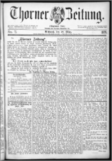 Thorner Zeitung 1876, Nro. 75