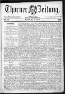 Thorner Zeitung 1876, Nro. 95