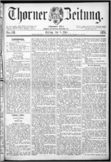 Thorner Zeitung 1876, Nro. 105