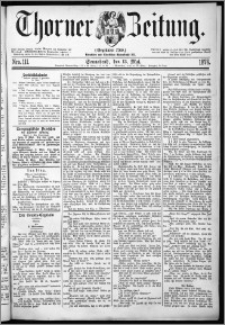 Thorner Zeitung 1876, Nro. 111